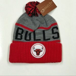 Chicago Bulls Mitchell and Ness beanie